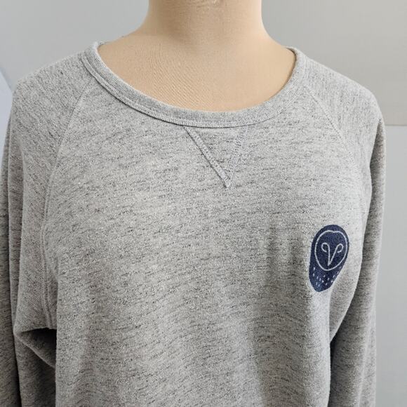 Marine Layer Samsara Gray Sweatshirt Pullover Large Unisex Made in USA - Picture 5 of 16